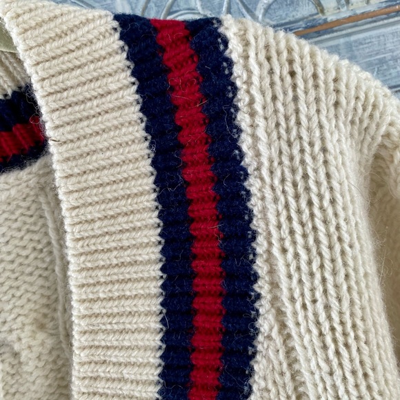 BRANDY MELVILLE NIKKI HEAVY WOOL STRIPE SWEATER - Picture 6 of 13